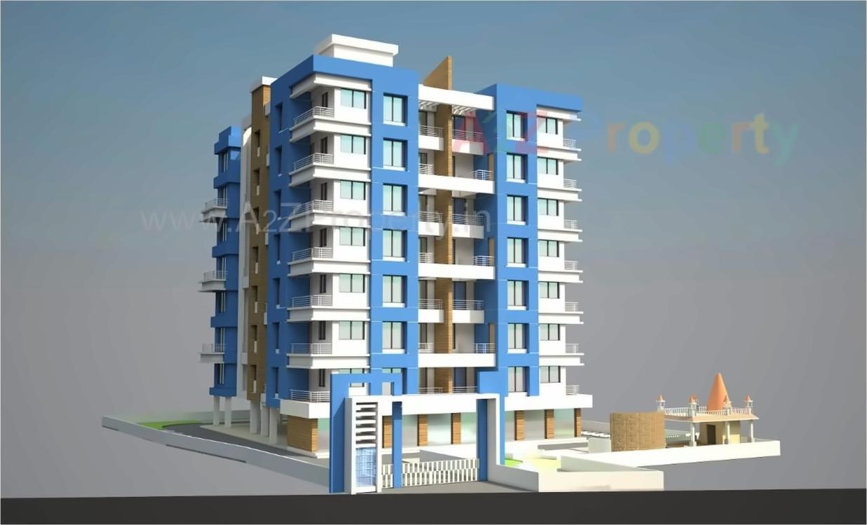 3D Elevation of real estate project Subhadra Heights located at Uravade, Pune, Maharashtra