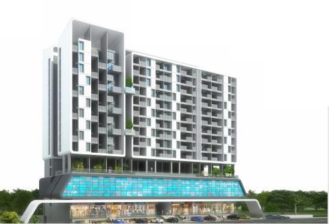 3D Elevation of real estate project Success Square located at Pune-m-corp, Pune, Maharashtra