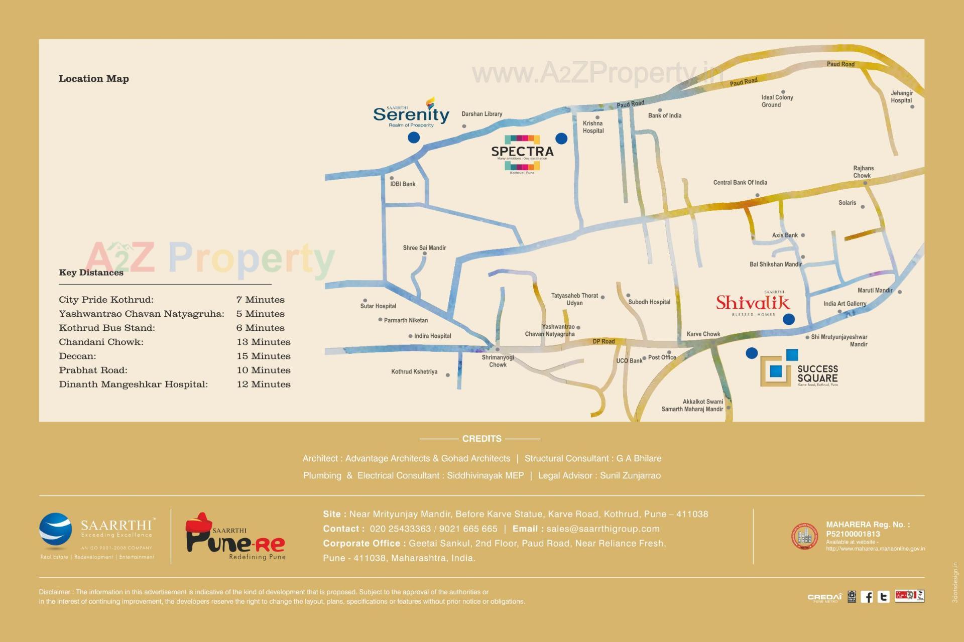  of real estate project Success Square located at Pune-m-corp, Pune, Maharashtra