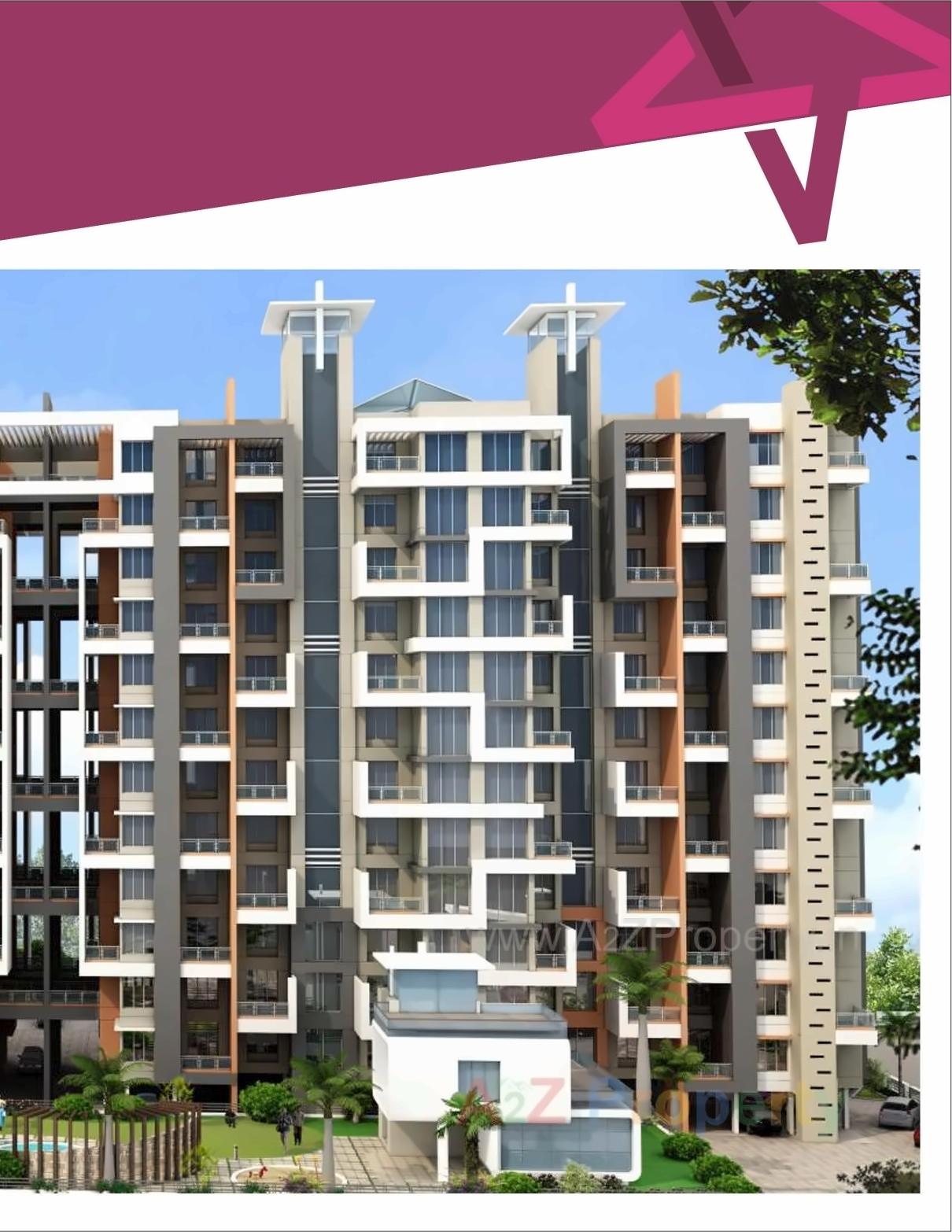 3D Elevation of real estate project Sukhwani Celaeno located at Pimpale-saudagar, Pune, Maharashtra