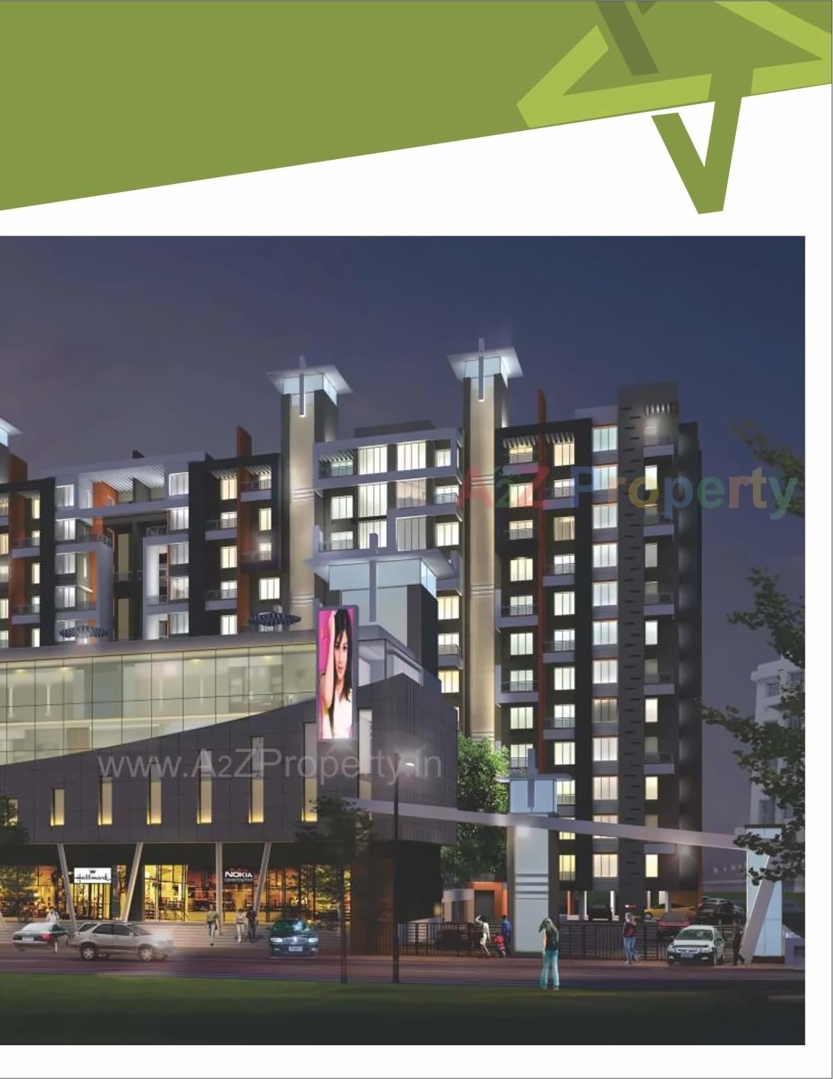 3D Elevation of real estate project Sukhwani Celaeno located at Pimpale-saudagar, Pune, Maharashtra