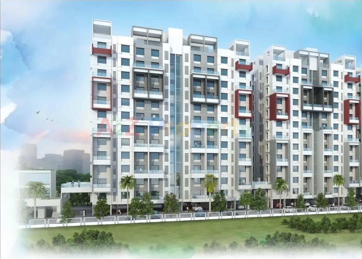 3D Elevation of real estate project Sukhwani Coloronic located at Pimpri-chinchawad-m-corp, Pune, Maharashtra