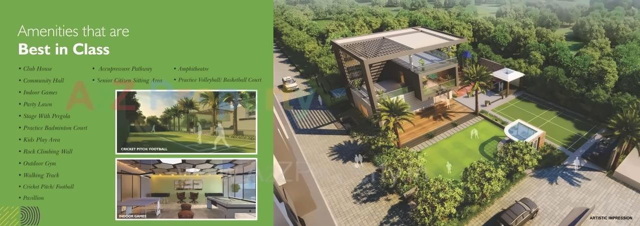 3D Elevation of real estate project Sukhwani Hermosa Casa located at Mundhawa, Pune, Maharashtra