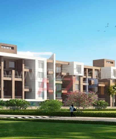 3D Elevation of real estate project Sun Aura located at Wadgaon-bk, Pune, Maharashtra