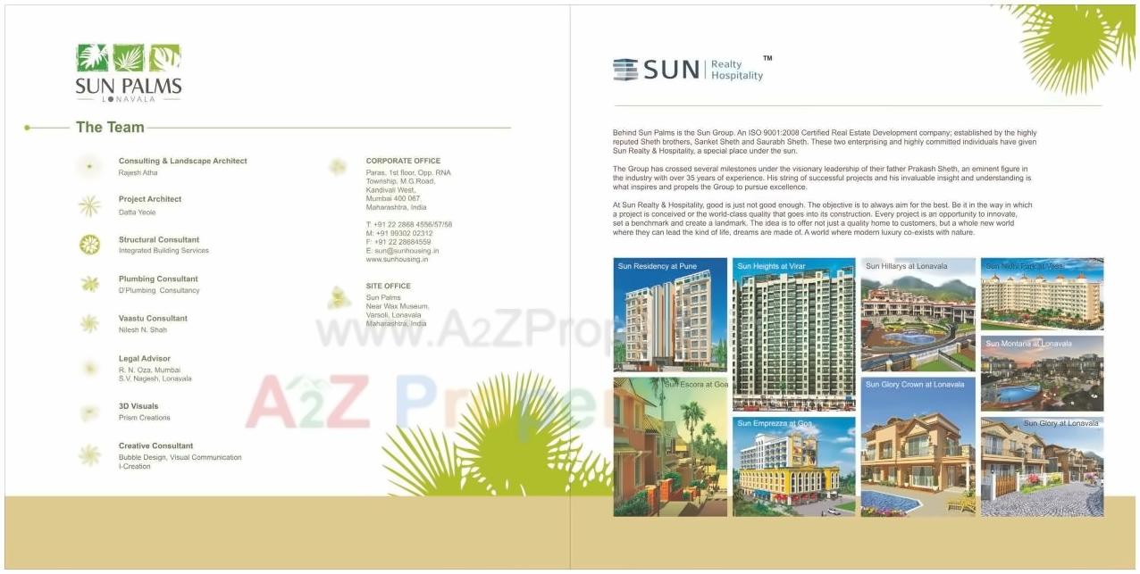  of real estate project Sun Palms located at Varsoli, Pune, Maharashtra
