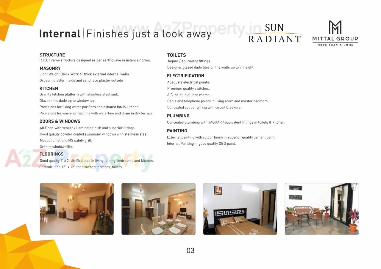  of real estate project Sun Radiant located at Kondhwa-bk, Pune, Maharashtra