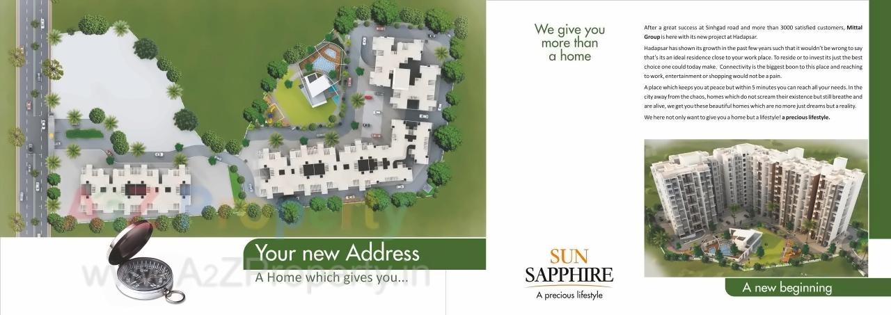  of real estate project Sun Sapphire located at Hadapsar, Pune, Maharashtra