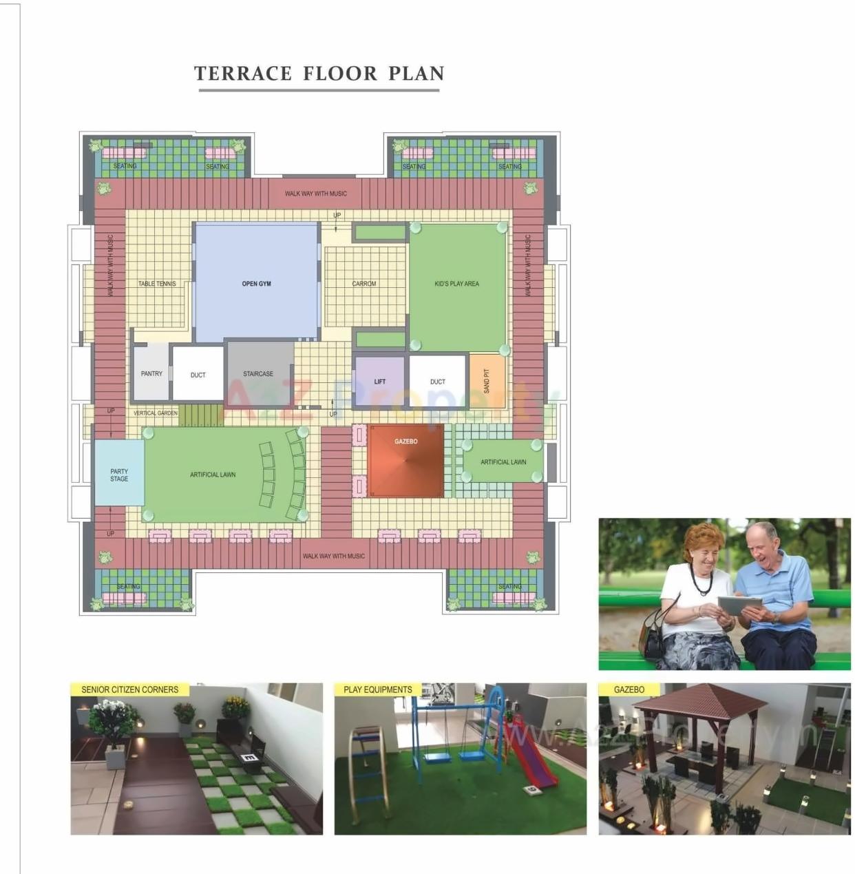 Layout of real estate project Sunshine Residency located at Pune-m-corp, Pune, Maharashtra