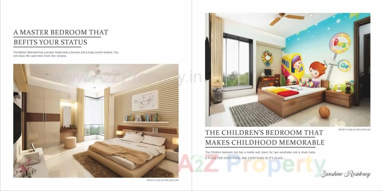 3D Elevation of real estate project Sunshine Residency located at Pune-m-corp, Pune, Maharashtra