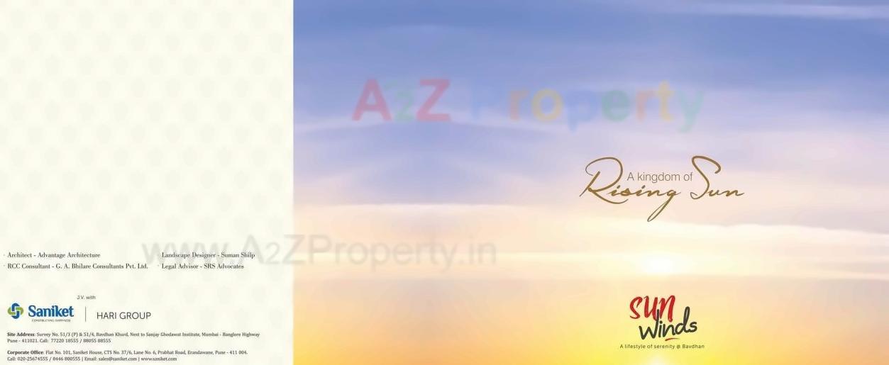  of real estate project Sunwinds Residential located at Bavdhan-kh, Pune, Maharashtra