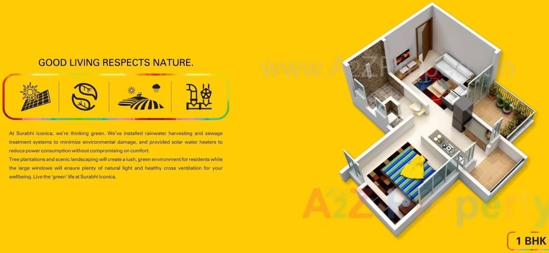  of real estate project Surabhi Iconica located at Nanekarwadi-ct, Pune, Maharashtra