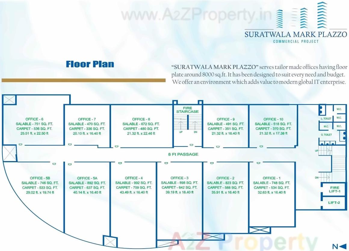  of real estate project Suratwala Mark Plazzo located at Hinjavadi-ct, Pune, Maharashtra