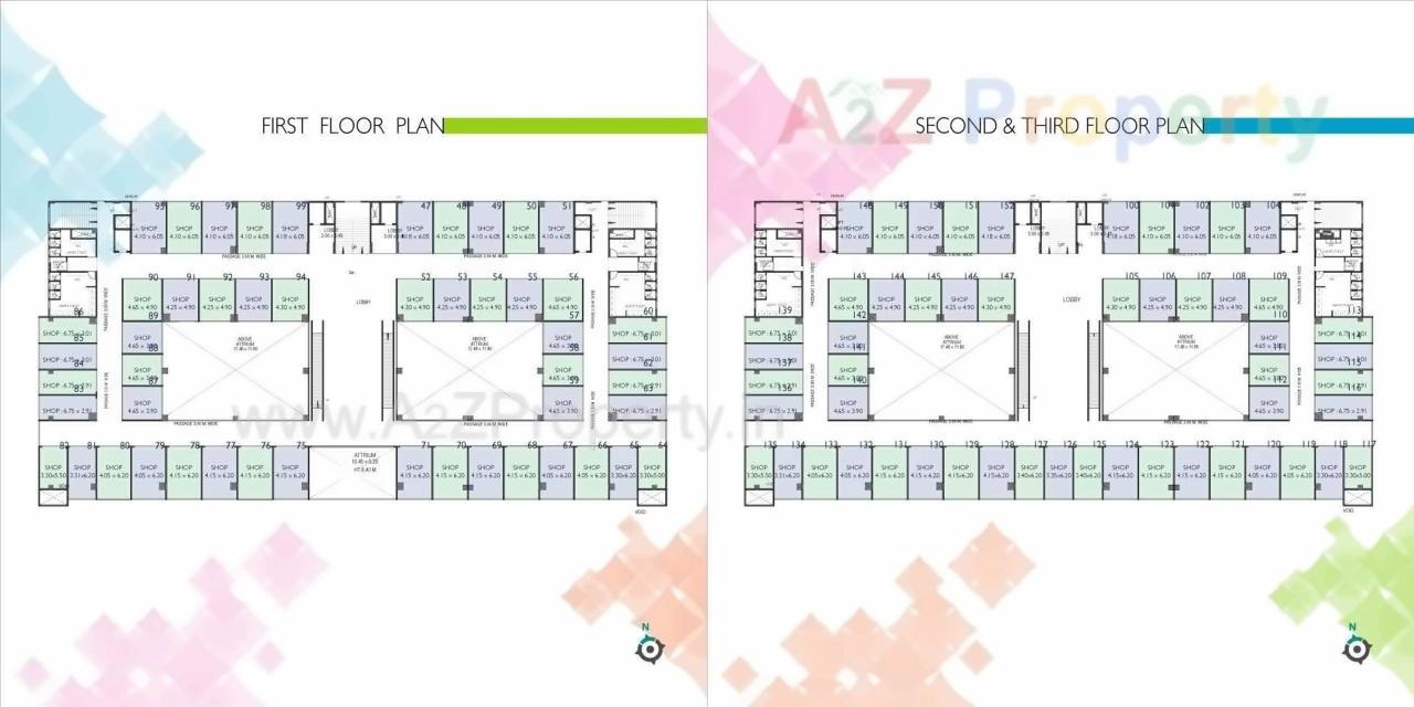 Layout of real estate project Surya Tara Square Mall Llp located at Kadamwak-wasti, Pune, Maharashtra