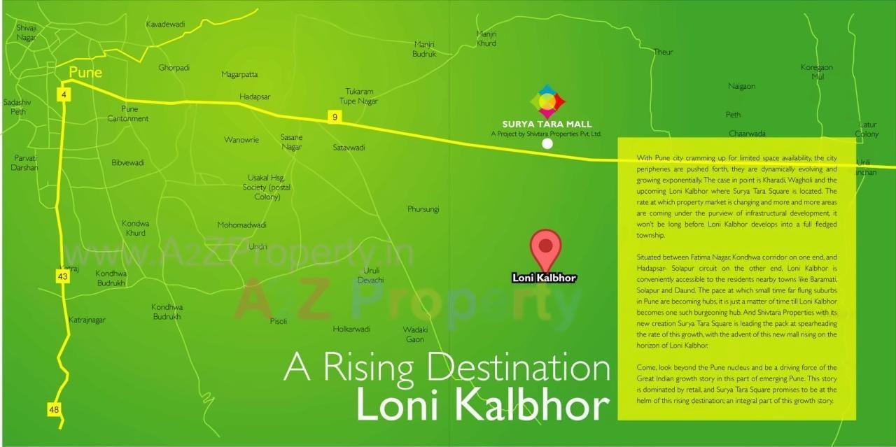  of real estate project Surya Tara Square Mall Llp located at Kadamwak-wasti, Pune, Maharashtra