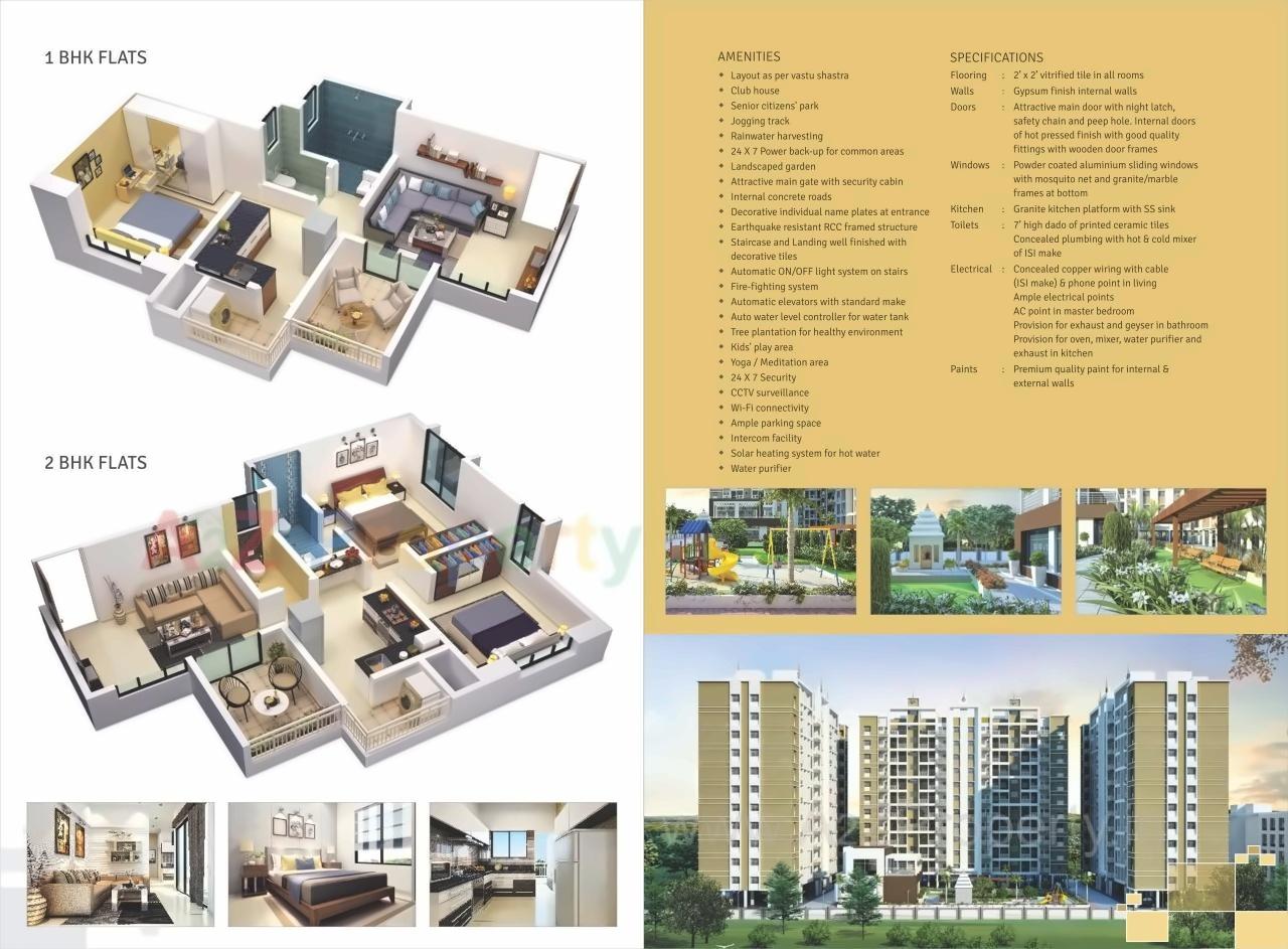  of real estate project Suvarna Nagari located at Charholi, Pune, Maharashtra