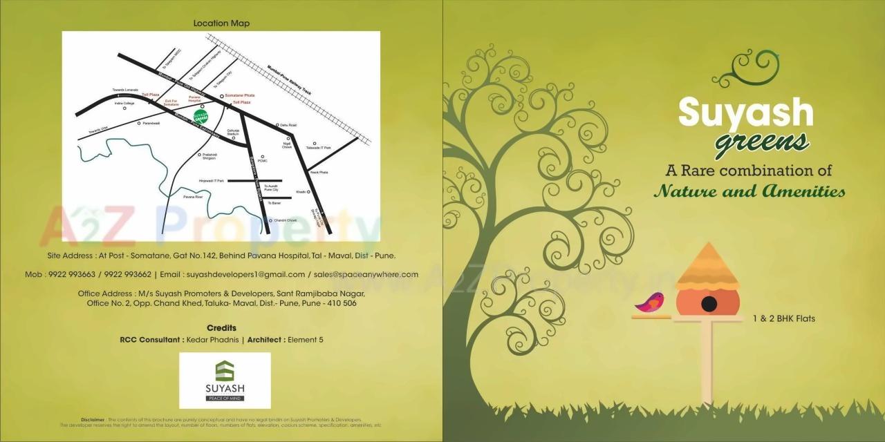  of real estate project Suyash Greens located at Somatane, Pune, Maharashtra