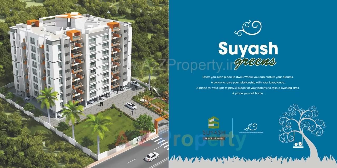 3D Elevation of real estate project Suyash Greens located at Somatane, Pune, Maharashtra