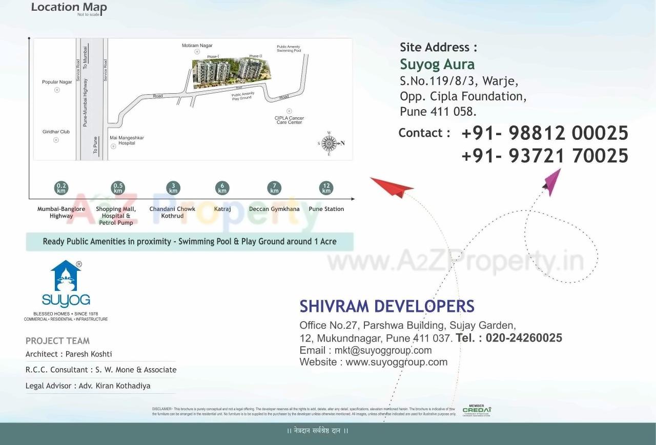  of real estate project Suyog Aura located at Warje, Pune, Maharashtra