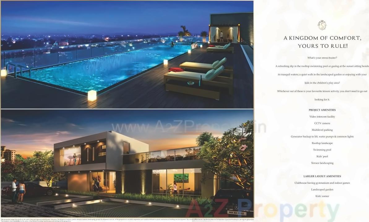 3D Elevation of real estate project Swapnasamrat located at Pune-m-corp, Pune, Maharashtra