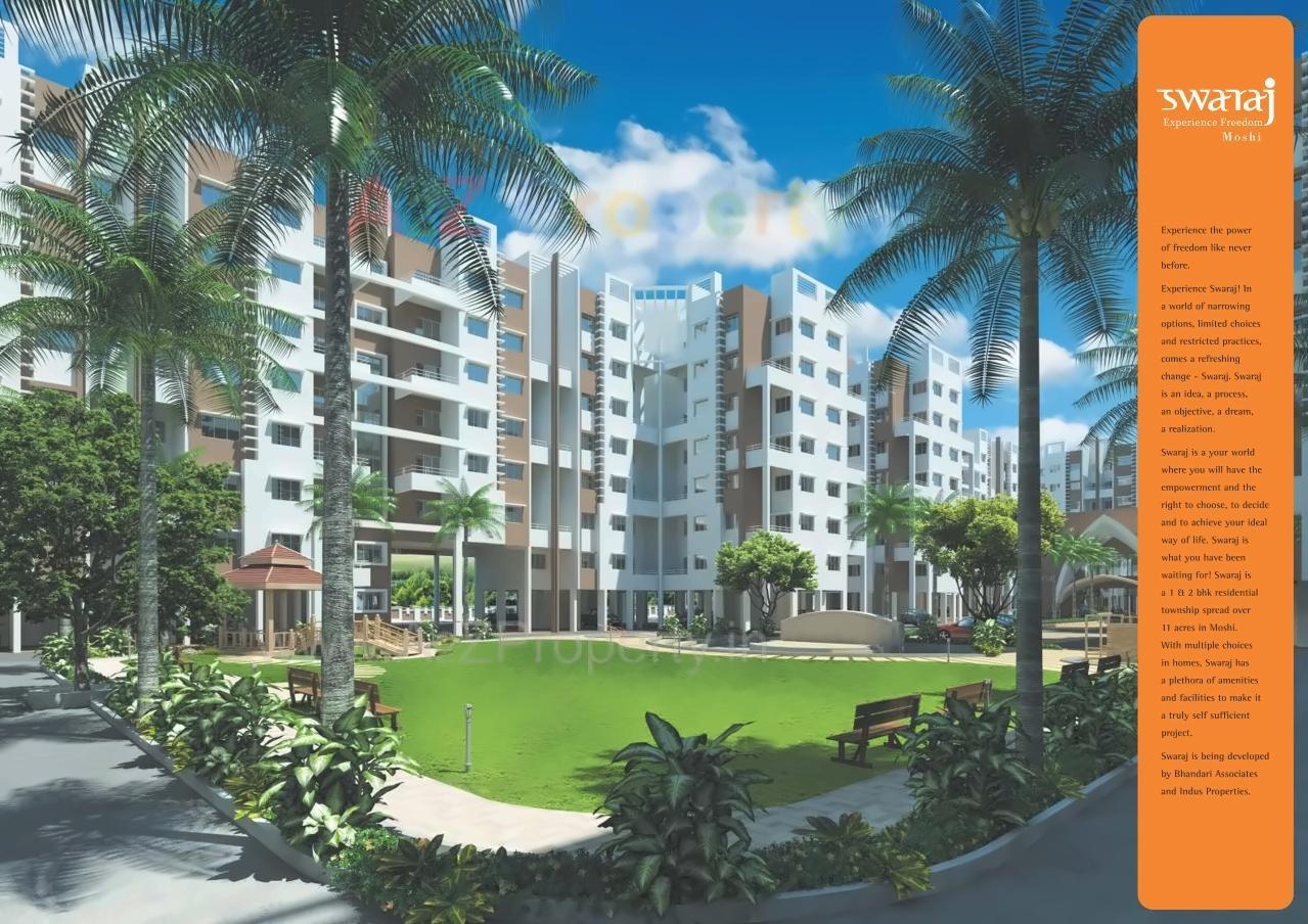 3D Elevation of real estate project Swaraj Tuv located at Pimpri-chinchawad-m-corp, Pune, Maharashtra