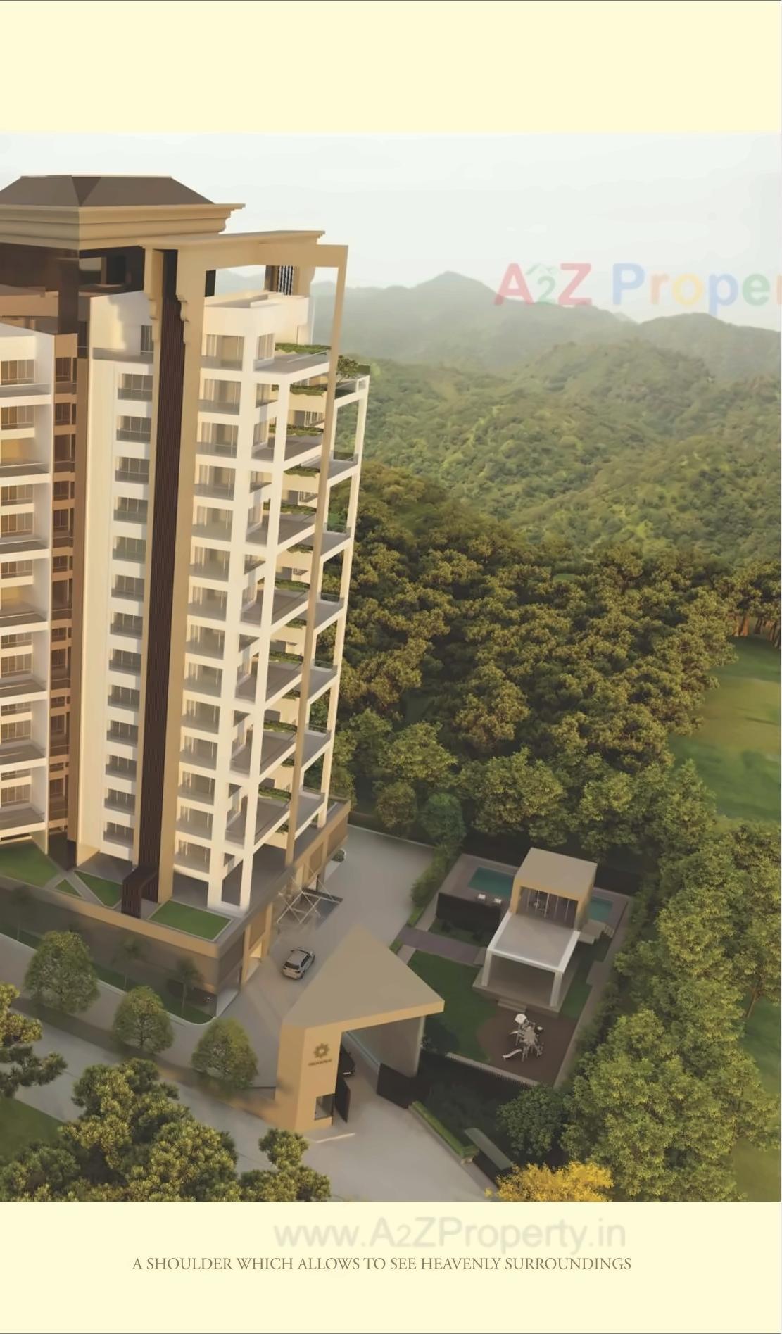 3D Elevation of real estate project Swarnavilas located at Pashan, Pune, Maharashtra