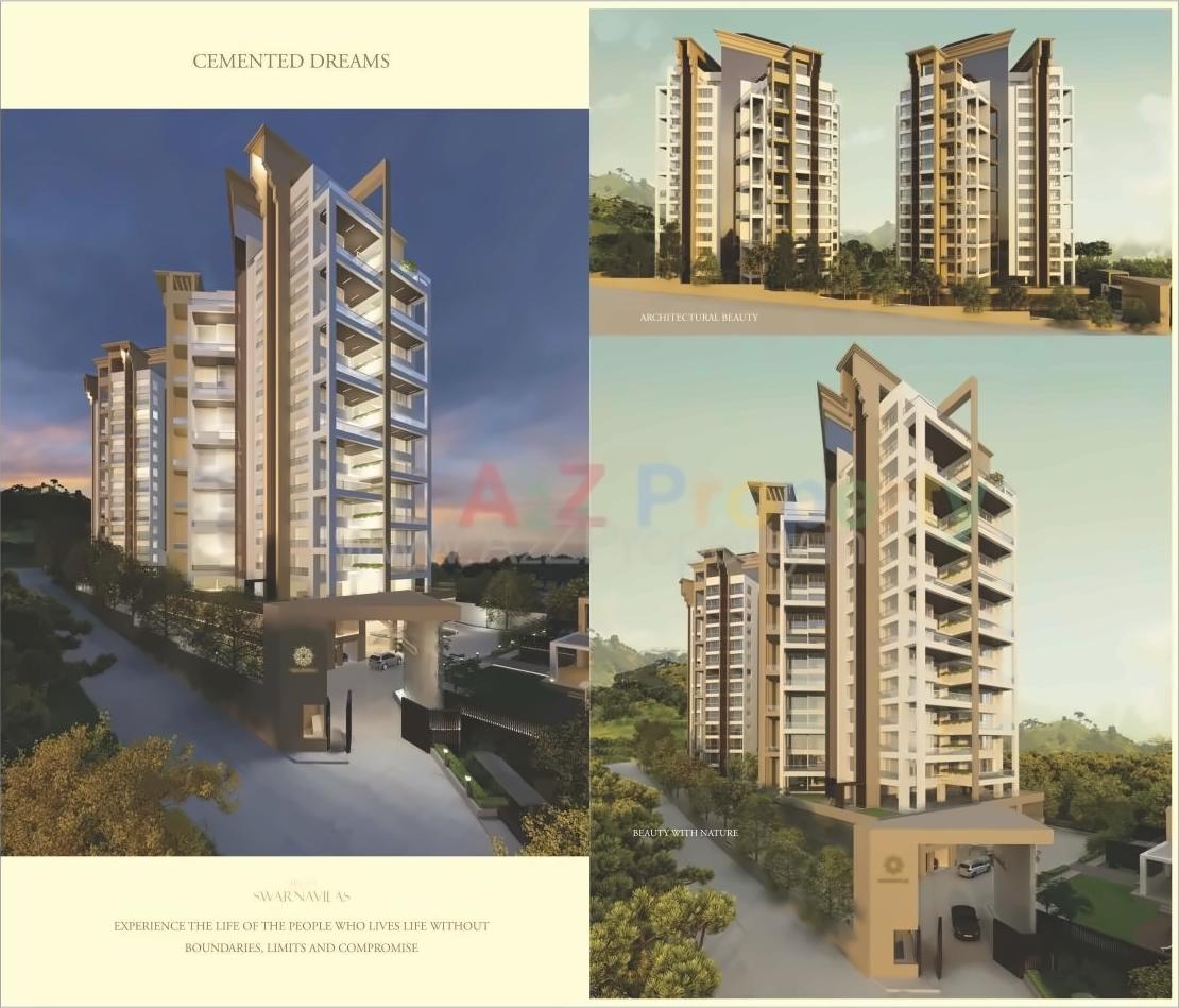 3D Elevation of real estate project Swarnavilas located at Pashan, Pune, Maharashtra