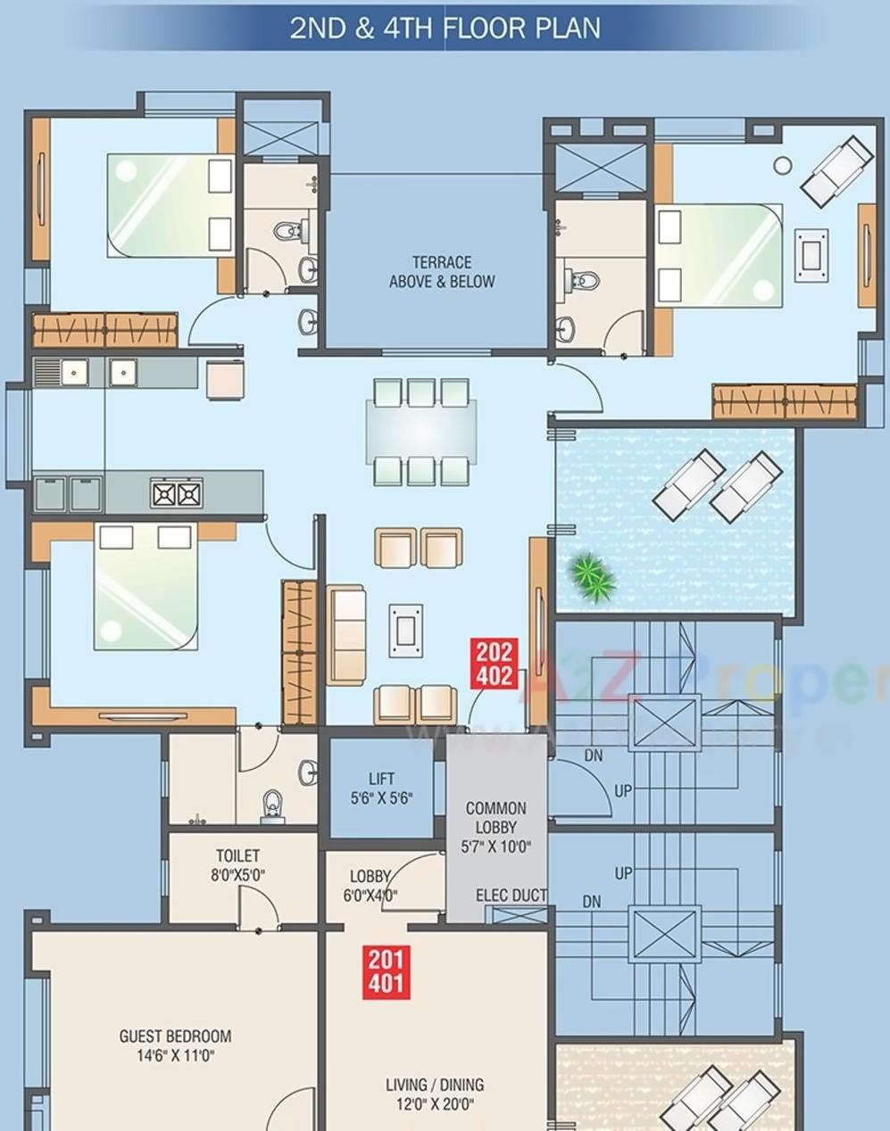 Layout of real estate project Swojas Chintamani located at Pune-m-corp, Pune, Maharashtra