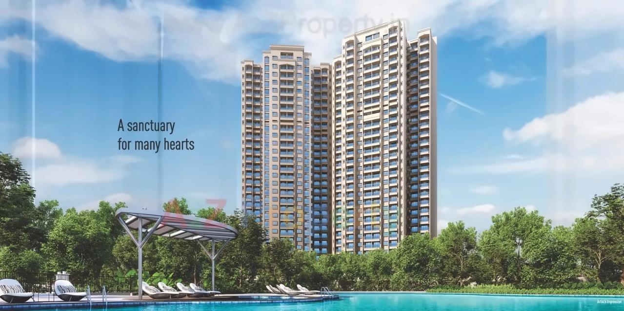 3D Elevation of real estate project T9 Chronos T10 Supremus Of Raheja Reserve Being S T7 T8 T9 T10 In Rv Premiere located at Mohammadwadi, Pune, Maharashtra