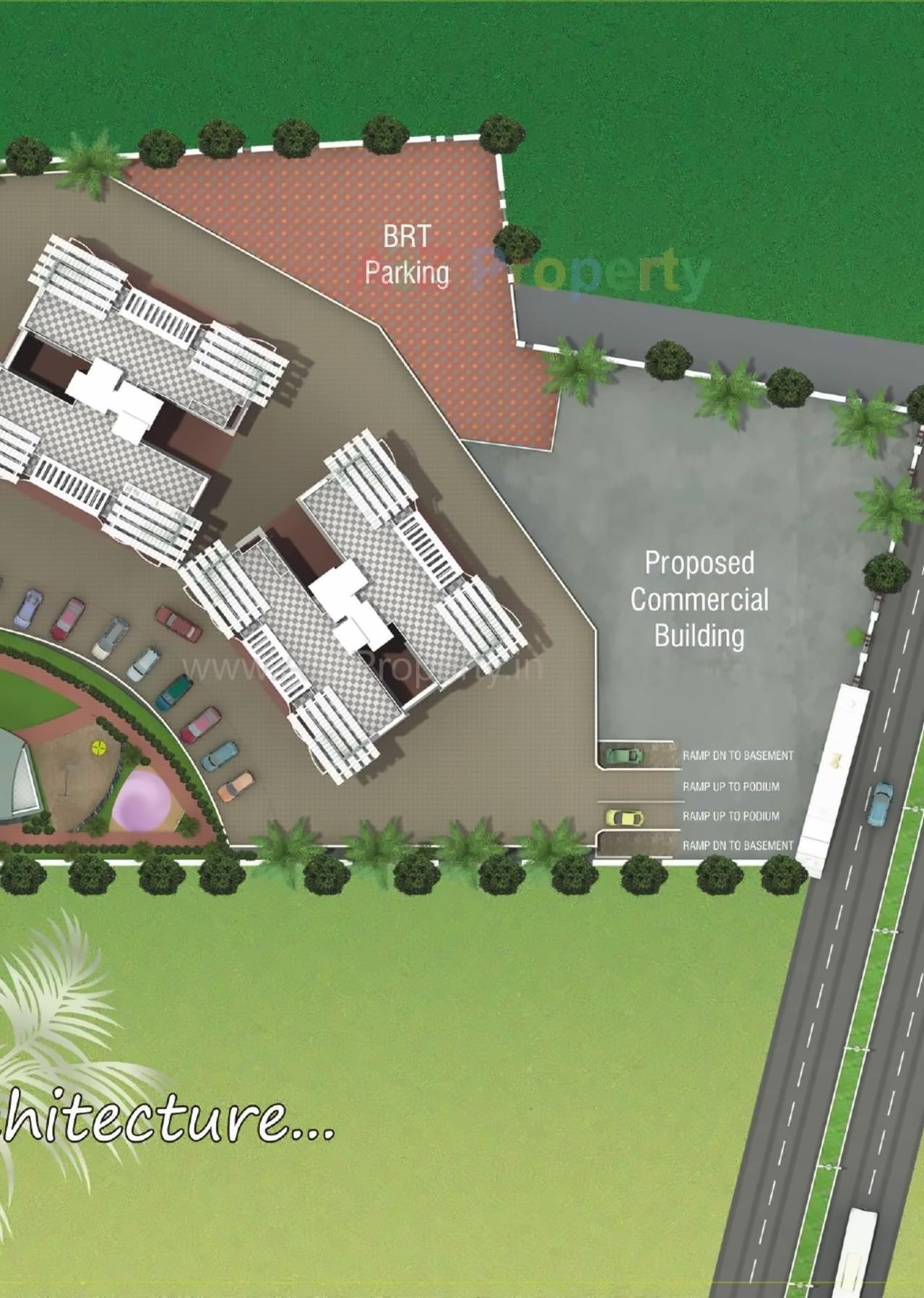 3D Elevation of real estate project Tamara located at Pimpale-saudagar, Pune, Maharashtra