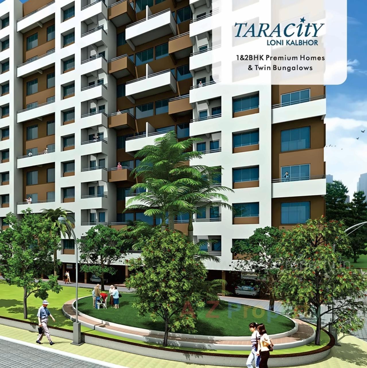 3D Elevation of real estate project Tara City located at Lonikalbhor, Pune, Maharashtra