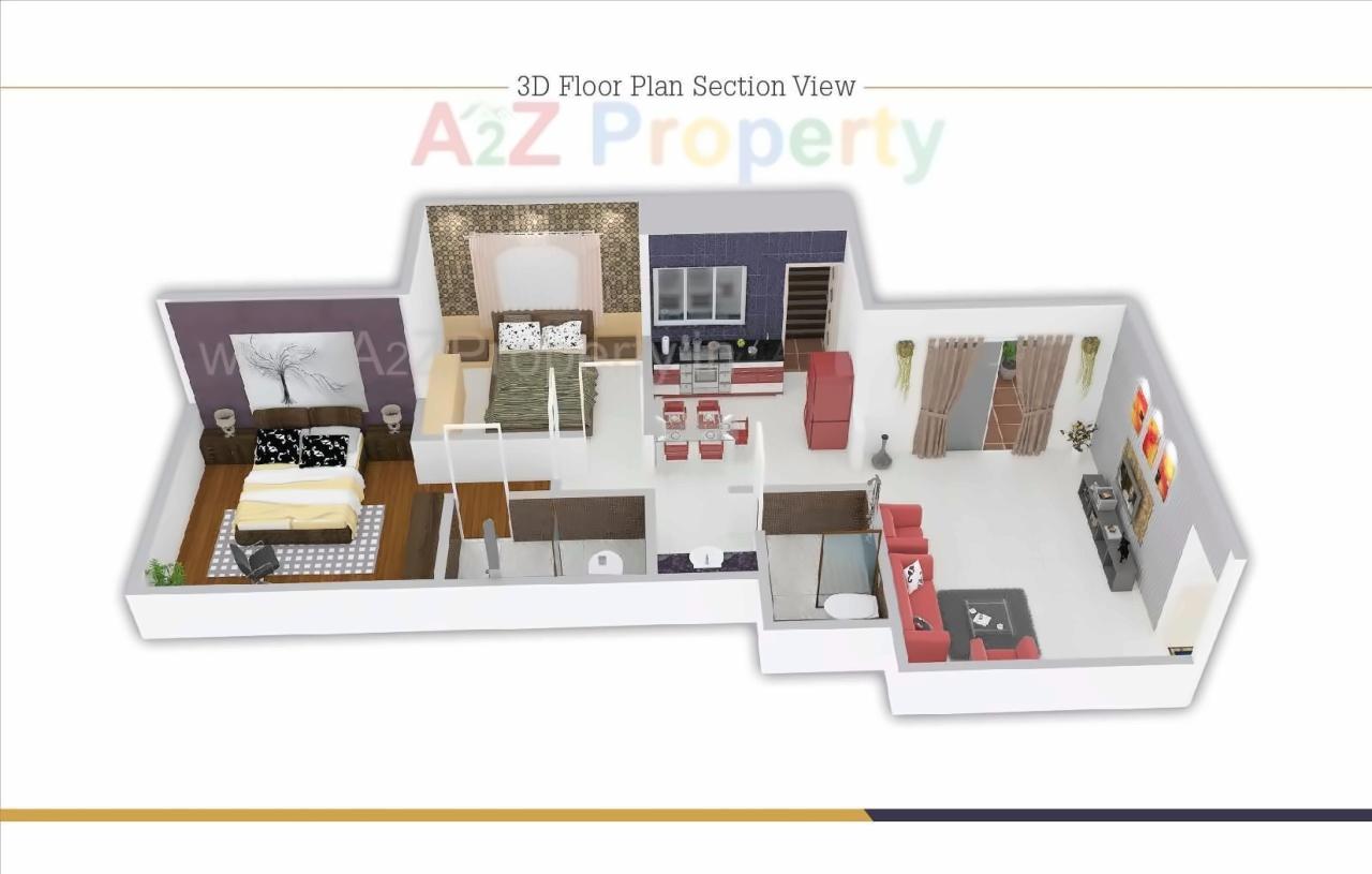 Layout of real estate project Tara Dione located at Mundhawa, Pune, Maharashtra