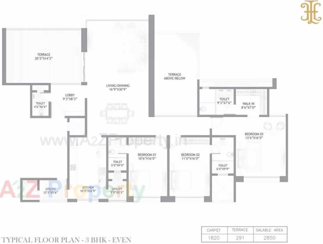 Layout of real estate project The House Of Lords located at Pune-m-corp, Pune, Maharashtra