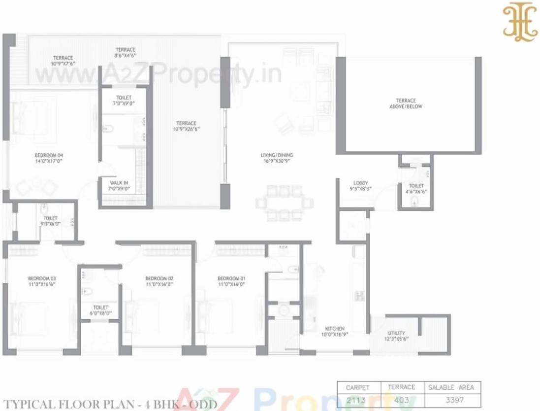 Layout of real estate project The House Of Lords located at Pune-m-corp, Pune, Maharashtra