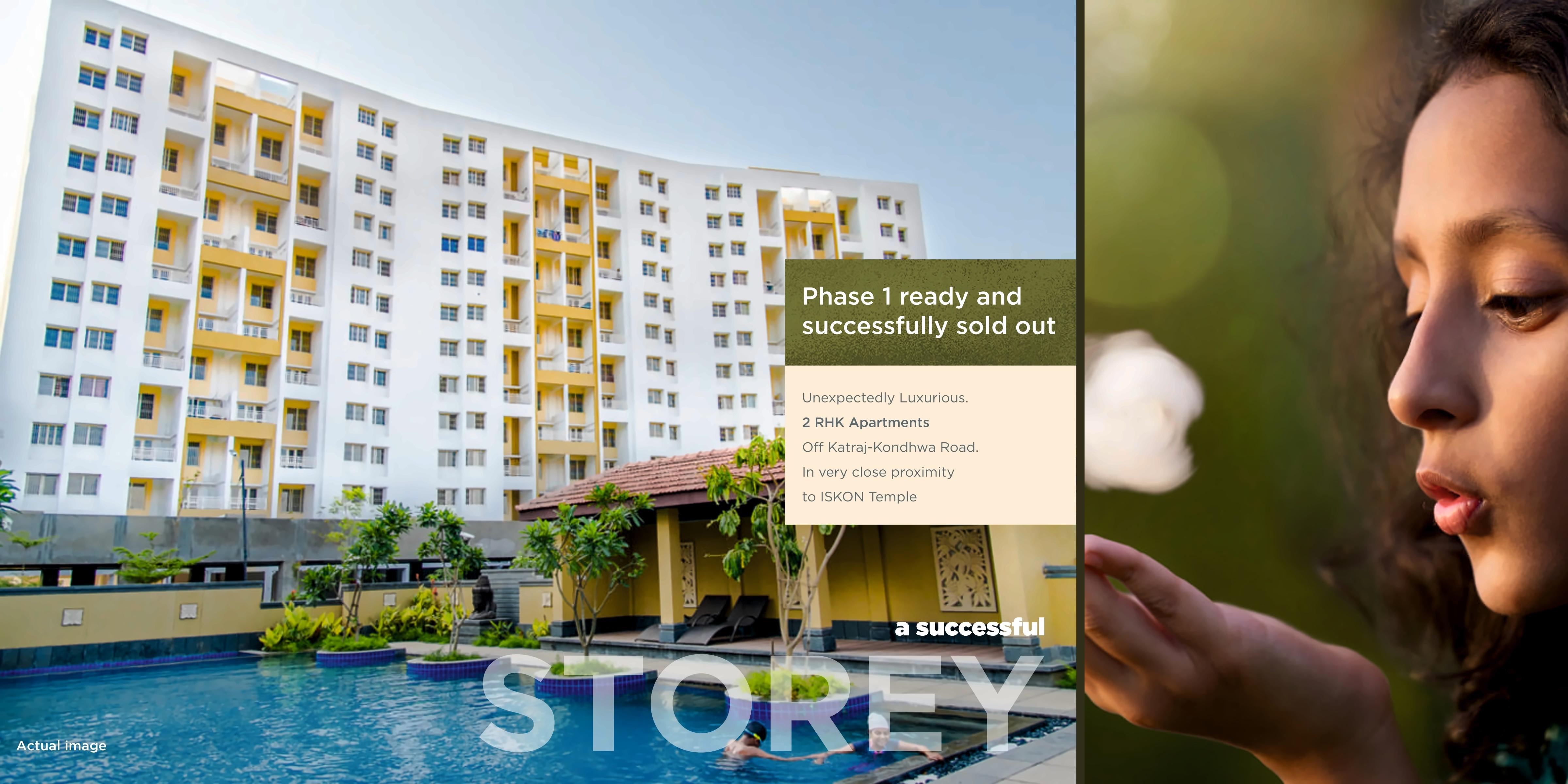  of real estate project The Leaf located at Yawalewadi, Pune, Maharashtra