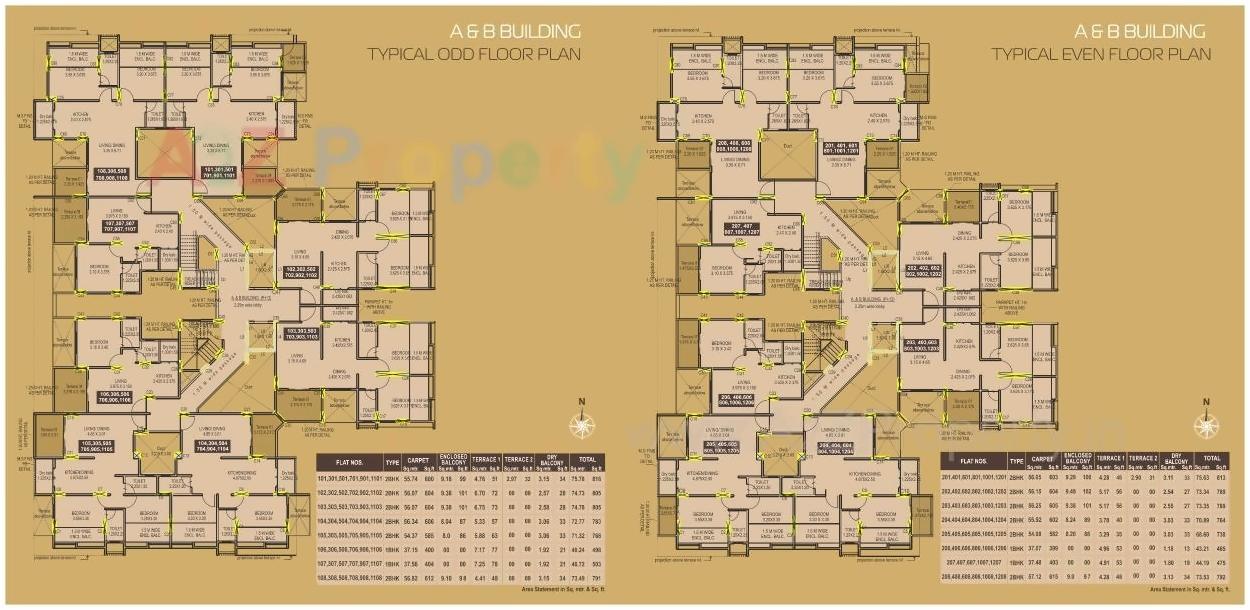 Layout of real estate project The Legend located at Hinjavadi-ct, Pune, Maharashtra