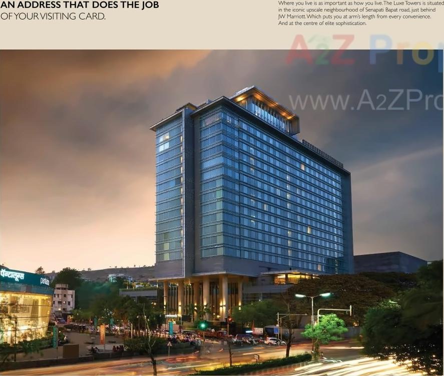 3D Elevation of real estate project The Luxe Towers   J located at Pune-m-corp, Pune, Maharashtra