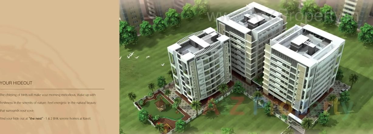 3D Elevation of real estate project The Nest located at Pimpri-chinchawad-m-corp, Pune, Maharashtra