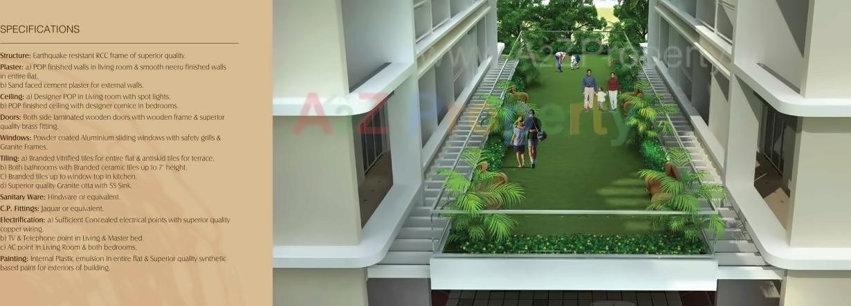 3D Elevation of real estate project The Nest located at Pimpri-chinchawad-m-corp, Pune, Maharashtra