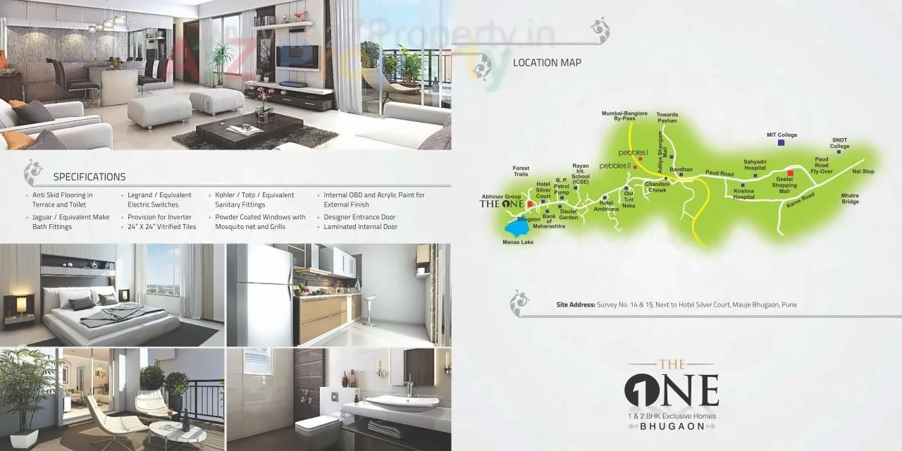  of real estate project The One located at Bhugaon, Pune, Maharashtra