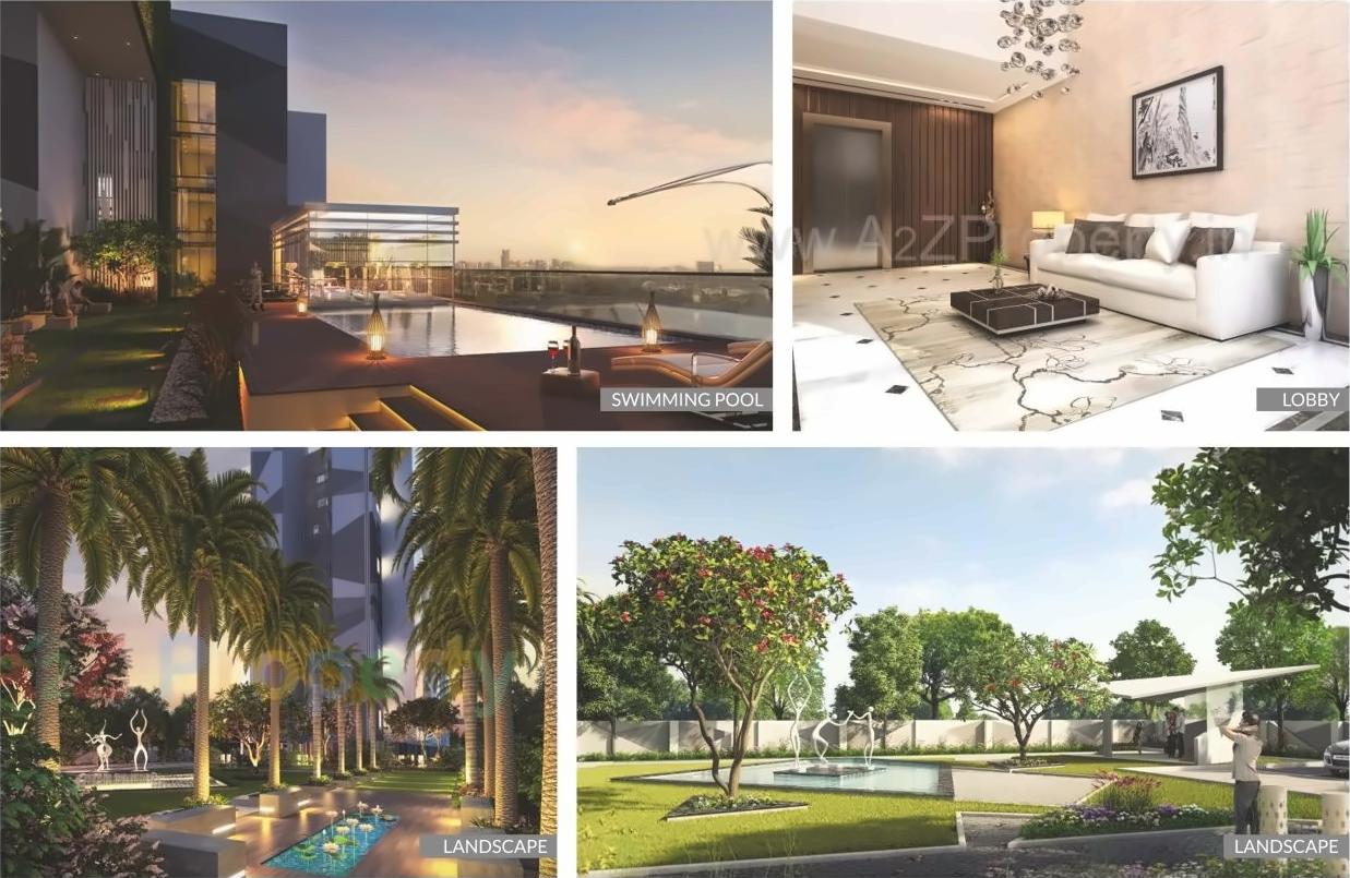 3D Elevation of real estate project The Onyx located at Wakad, Pune, Maharashtra