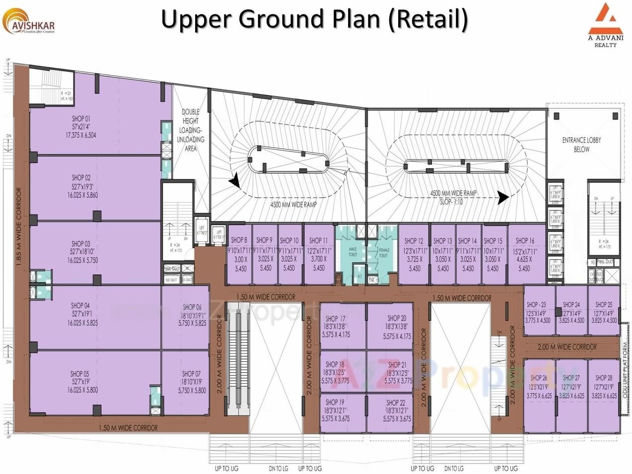 Layout of real estate project The Platinum Towers located at Pune-m-corp, Pune, Maharashtra