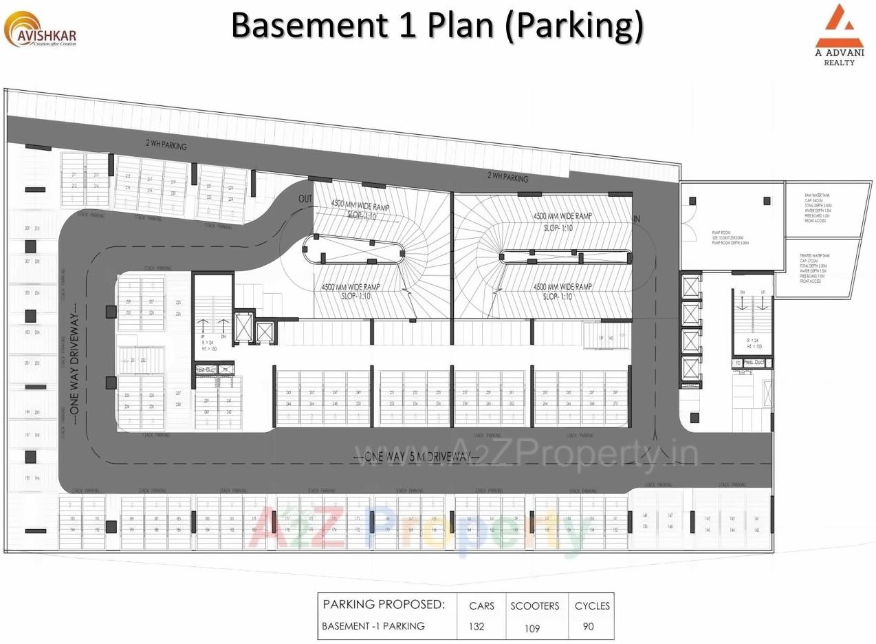 Layout of real estate project The Platinum Towers located at Pune-m-corp, Pune, Maharashtra