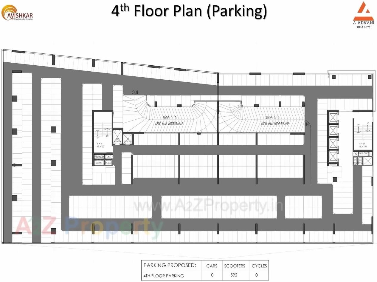 Layout of real estate project The Platinum Towers located at Pune-m-corp, Pune, Maharashtra
