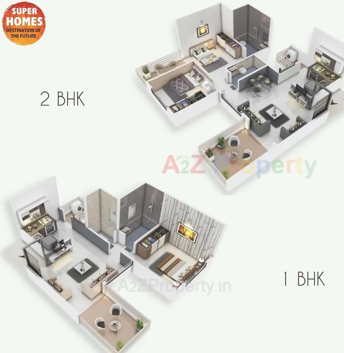 Layout of real estate project The Skylark located at Pimpri-chinchawad-m-corp, Pune, Maharashtra