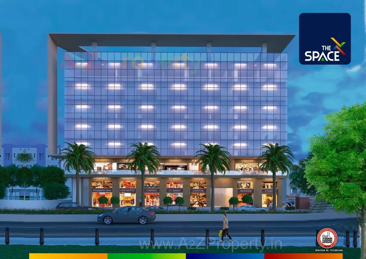 3D Elevation of real estate project The Space located at Kharadi, Pune, Maharashtra