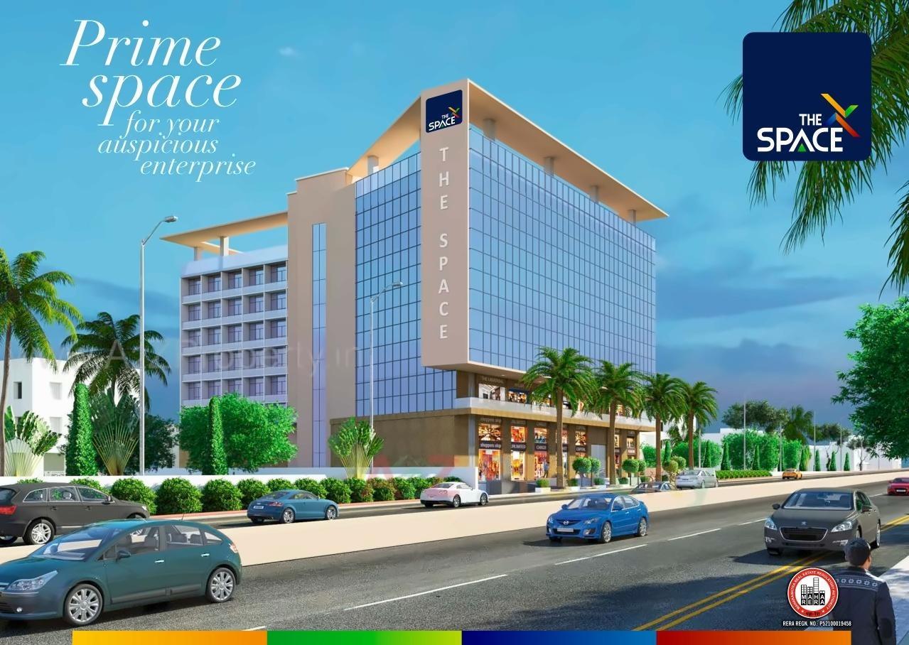 3D Elevation of real estate project The Space located at Kharadi, Pune, Maharashtra