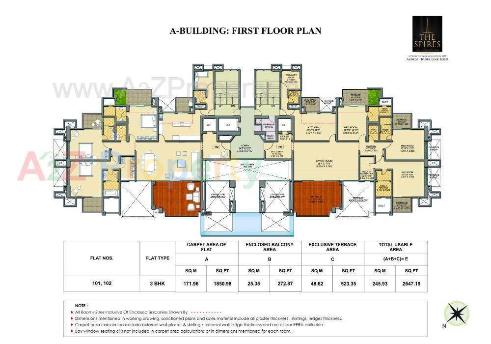 S4 (1) of real estate project The Spires located at Pune-m-corp, Pune, Maharashtra