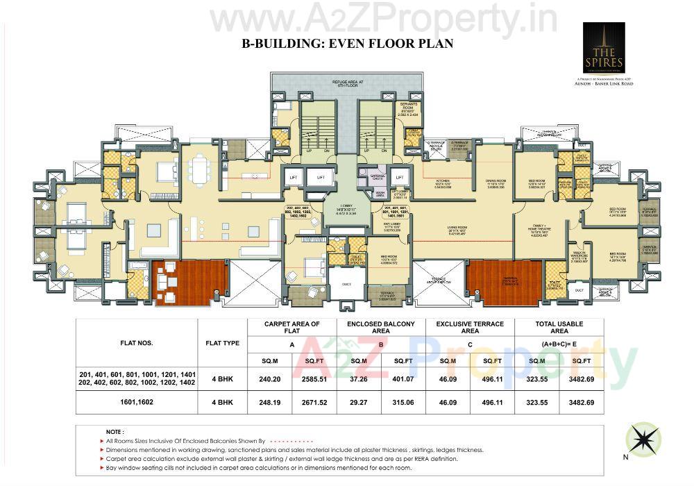 S6 (1) of real estate project The Spires located at Pune-m-corp, Pune, Maharashtra