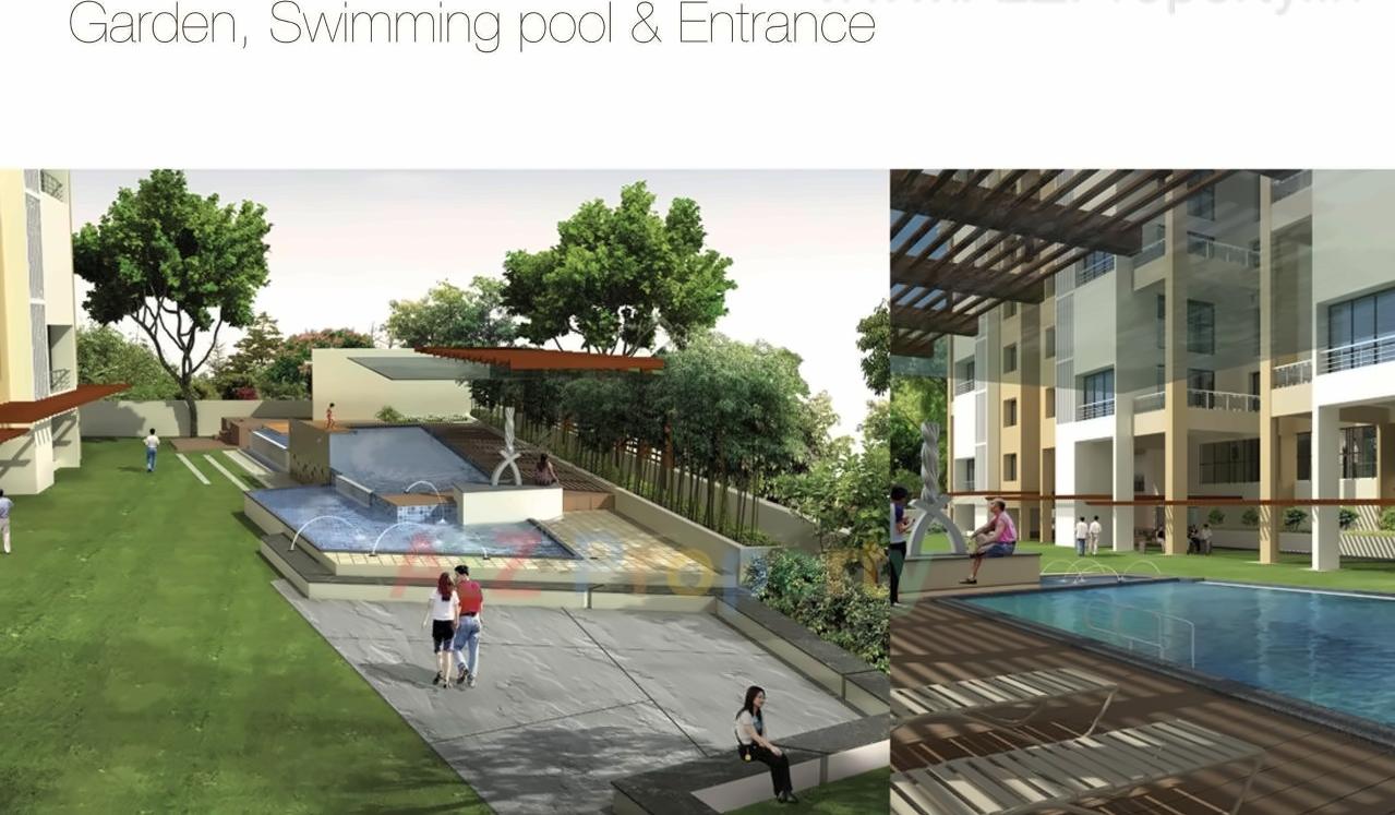 3D Elevation of real estate project The Terraces located at Pune-m-corp, Pune, Maharashtra