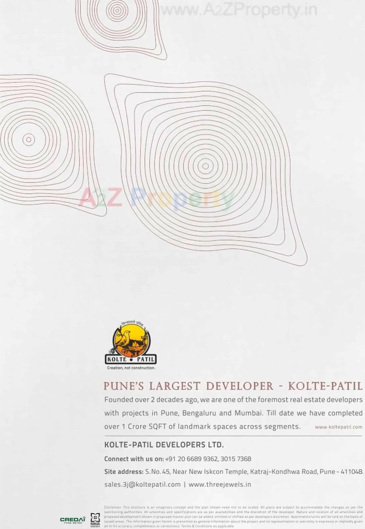  of real estate project Three Jewels located at Kondhwa-bk, Pune, Maharashtra